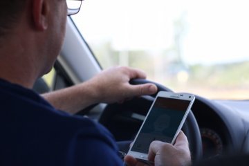 Smartphone au volant